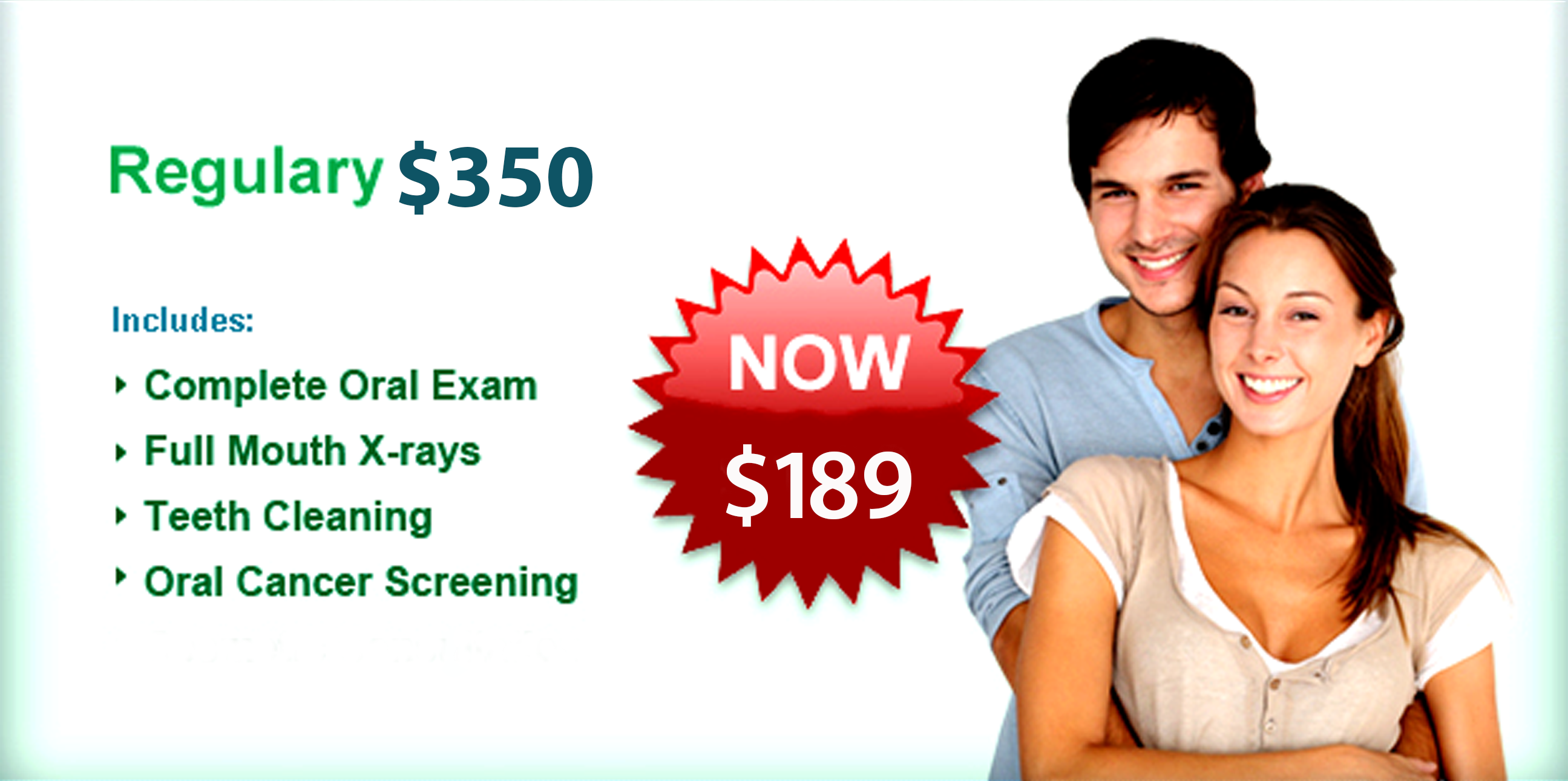 Adult Oral Exam & Teeth Cleaning